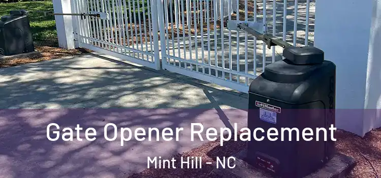 Gate Opener Replacement Mint Hill - NC