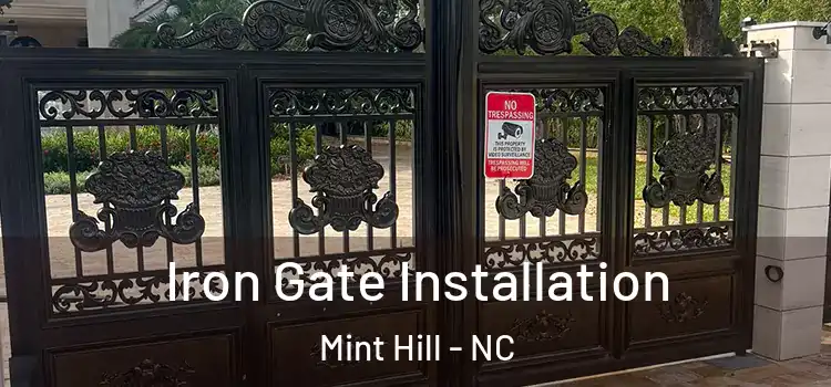  Iron Gate Installation Mint Hill - NC
